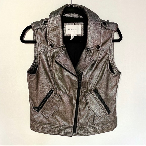 BCBG metallic vest - Picture 1 of 3